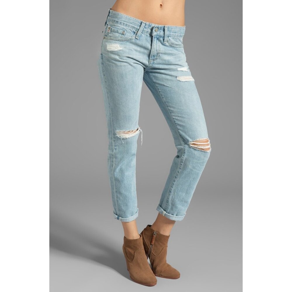 NWT Adriano Goldschmied AG Piper Crop in 26 Years Thrasher Slouchy Jeans 32